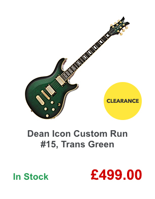Dean Icon Custom Run #15, Trans Green