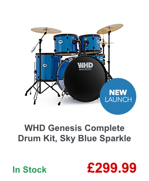 WHD Genesis Complete Drum Kit, Sky Blue Sparkle