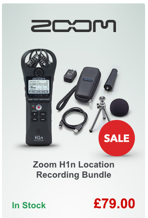 Zoom H1n Location Recording Bundle