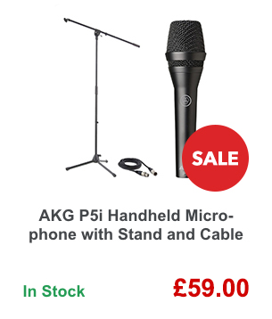 AKG P5i Handheld Microphone with Stand and Cable