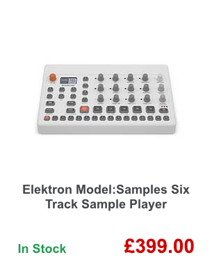 Elektron Model:Samples Six Track Sample Player