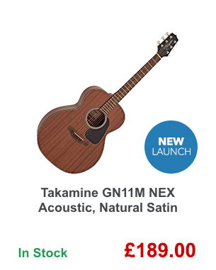 Takamine GN11M NEX Acoustic, Natural Satin