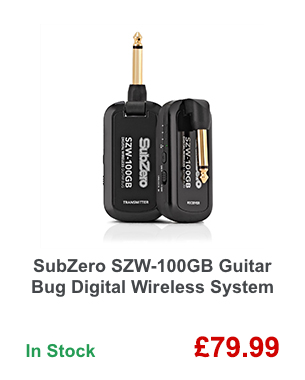 SubZero SZW-100GB Guitar Bug Digital Wireless System
