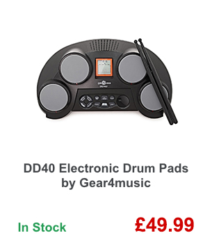 DD40 Electronic Drum Pads by Gear4music