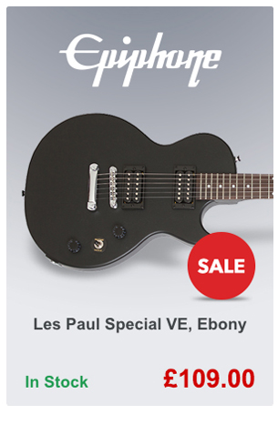 Epiphone Les Paul Special VE, Ebony