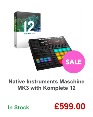 Native Instruments Maschine MK3 with Komplete 12