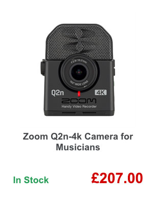 Zoom Q2n-4k Camera for Musicians