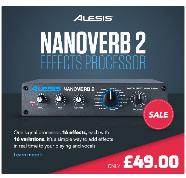 Alesis NanoVerb 2 Signal Processor