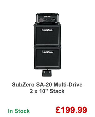 SubZero SA-20 Multi-Drive 2 x 10 Inch Stack