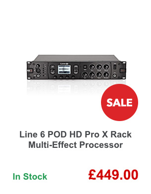 Line 6 POD HD Pro X Rack Multi-Effect Processor
