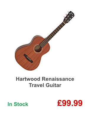 Hartwood Renaissance Travel Guitar
