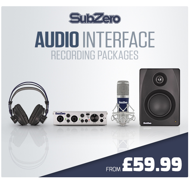 SubZero Audio Interface Recording Packages