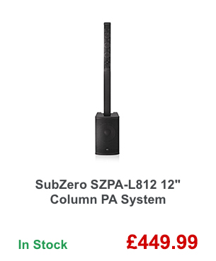 SubZero SZPA-L812 12 Inch Column PA System