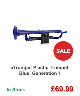 pTrumpet Plastic Trumpet, Blue, Generation 1