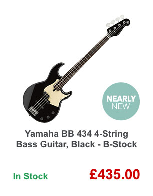Yamaha BB 434 4-String Bass Guitar, Black - B-Stock