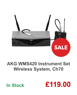 AKG WMS420 Instrument Set Wireless System, Ch70