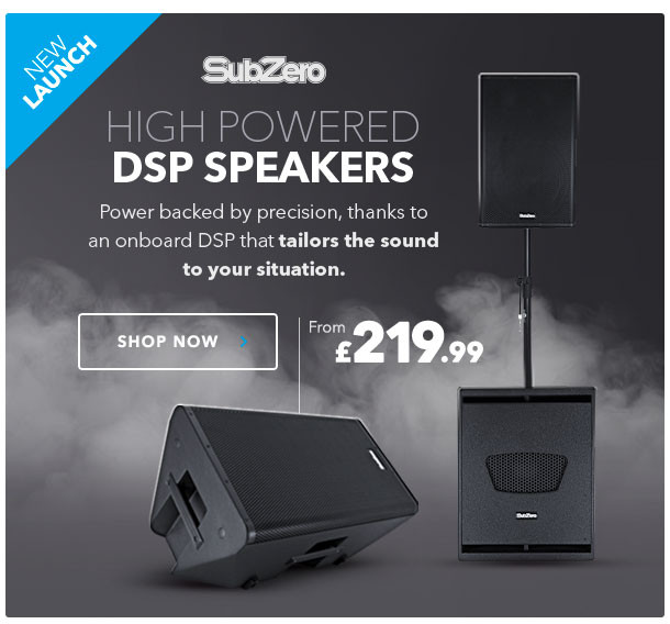 SubZero NEW High Powered DSP Speakers