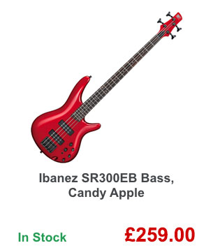 Ibanez SR300EB Bass, Candy Apple