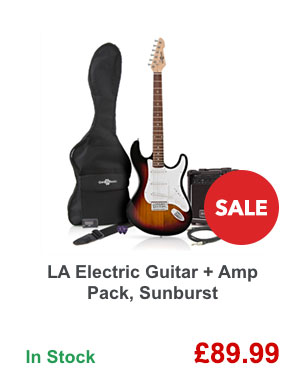 LA Electric Guitar + Amp Pack, Sunburst