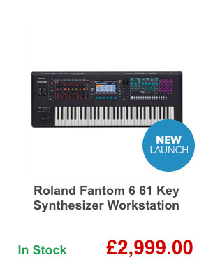 Roland Fantom 6 61 Key Synthesizer Workstation