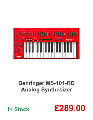 Behringer MS-101-RD Analog Synthesizer