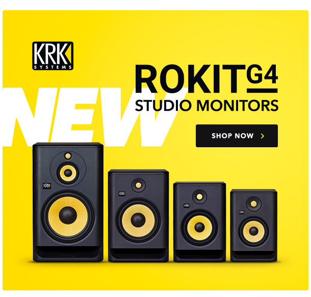 KRK Rokit G4 Studio Monitors