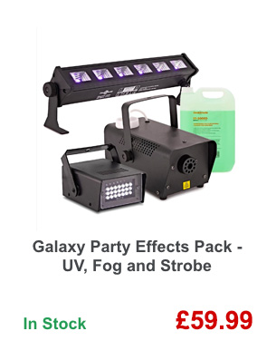 Galaxy Party Effects Pack - UV, Fog and Strobe