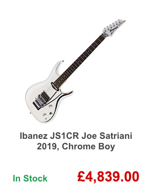 Ibanez JS1CR Joe Satriani 2019, Chrome Boy