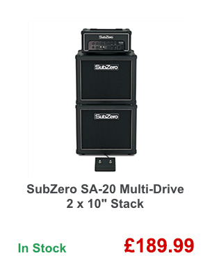 SubZero SA-20 Multi-Drive 2 x 10 inch Stack