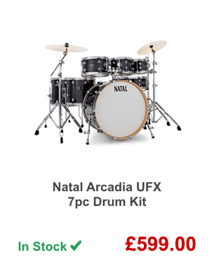 Natal Arcadia UFX 7pc Drum Kit