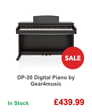 DP-20 Digital Piano by Gear4music