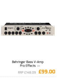 Behringer Bass V-Amp Pro Effects.