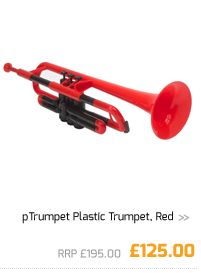 pTrumpet Plastic Trumpet, Red.