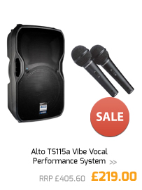 Alto TS115a Vibe Vocal Performance System.